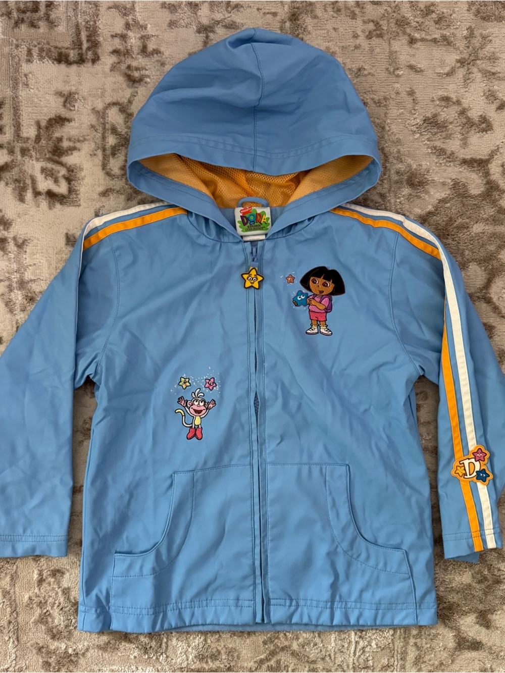 Vintage Dora The Explorer Windbreaker Jacket